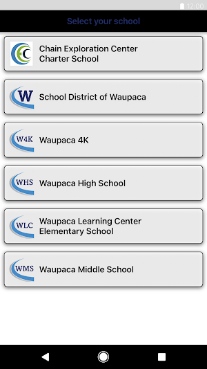 School District of Waupaca Screenshot 3