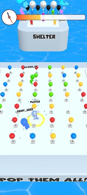 Balloon vs needle race screenshot 6