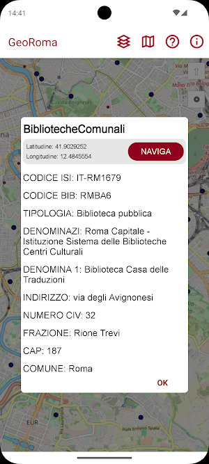 GeoRoma Screenshot 1