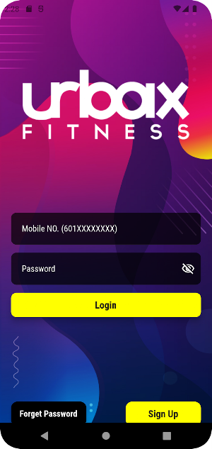 Urbax Fitness Screenshot 0
