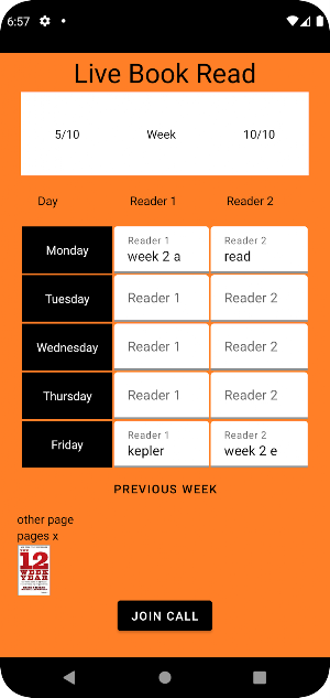 Live Book Read Screenshot 1