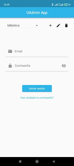 U-Admin App RFID tool DOTR-900 Screenshot 1