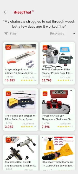 iNeedThat: AI Product Finder Screenshot 3