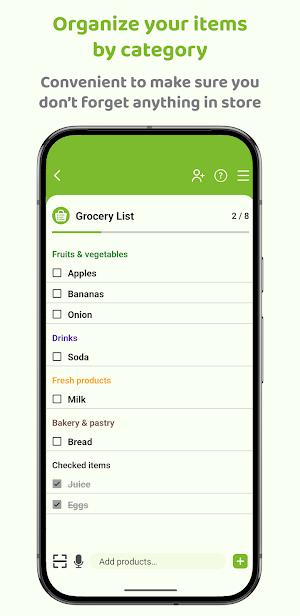 Listako: Grocery Shopping List Screenshot 2