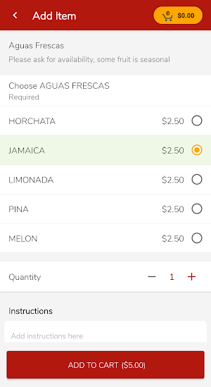 Garcias Taqueria and Mexican Grill Screenshot 2