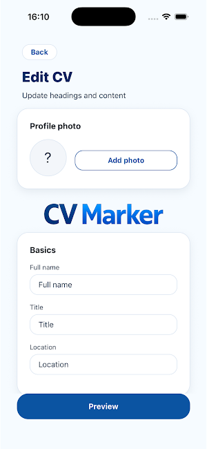 Cv Marker Screenshot 3