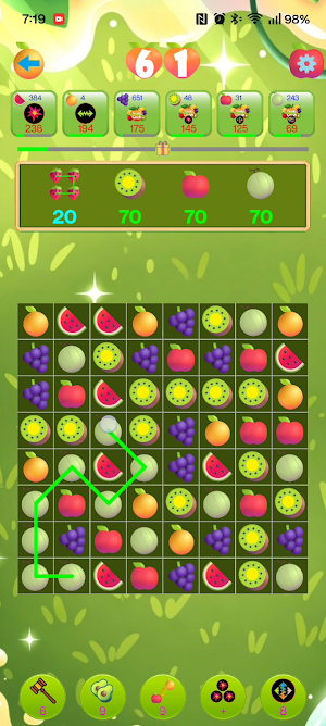 Fruits Connect Crush Screenshot 0