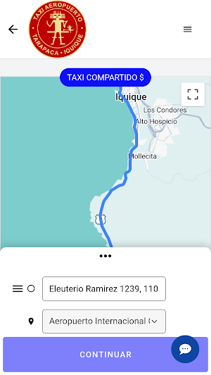 Taxis Aeropuerto Tarapacá Screenshot 2
