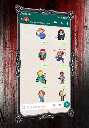 Chucky Stickers Screenshot 1