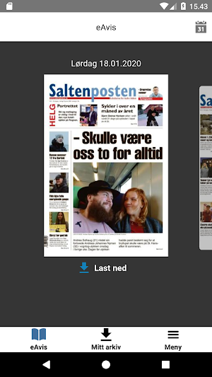Saltenposten Screenshot 1
