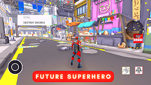 Future Super hero Game City Screenshot 0
