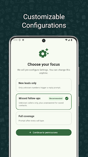 Quick Wapp - Call Follow Up Screenshot 2