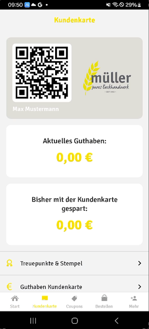 Bäcker Müller Prien Chiemgau Screenshot 1