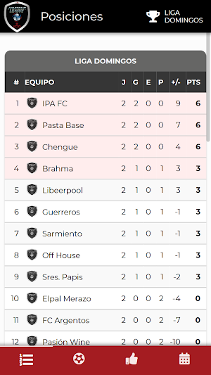AMATEUR LEAGUE UCSG Screenshot 0