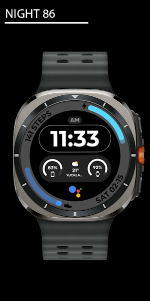 Night 86 - watch face Screenshot 0