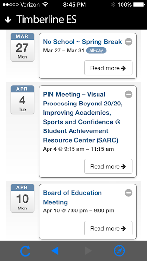 Timberline Elementary School Screenshot 1