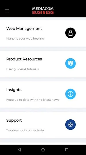 Mediacom Business Screenshot 2