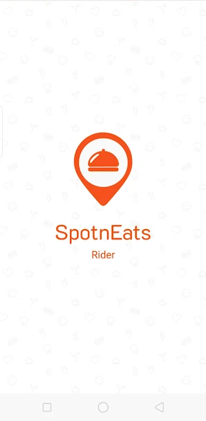 SpotnEats – Delivery Partner App Screenshot 0