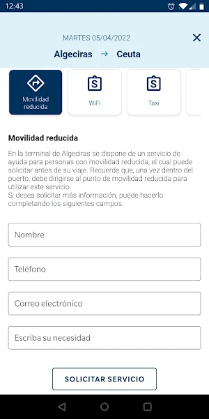 Passajero Screenshot 3