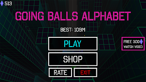 Going Balls Alphabet Rolling Screenshot 1