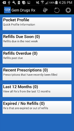 Gem Drugs Rx Screenshot 1
