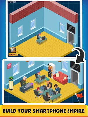 Smartphone Tycoon - Idle Phone Clicker & Tap Games Screenshot 0