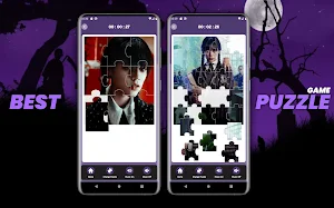 Wednesday Jigsaw Puzzle Game Screenshot 3
