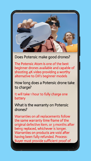 potensic atom drone usher Screenshot 2