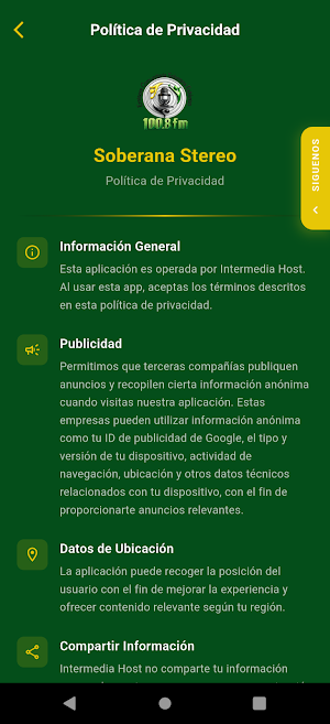 Soberana Stereo 100.8 FM Screenshot 3