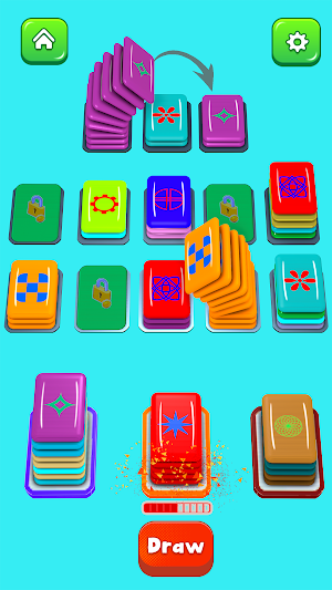 Card Shuffle Sort Games Screenshot 1