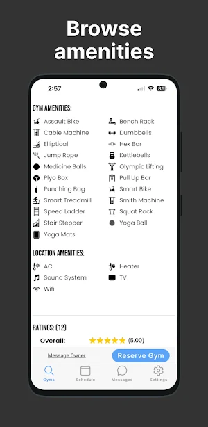 Gymshare Screenshot 3