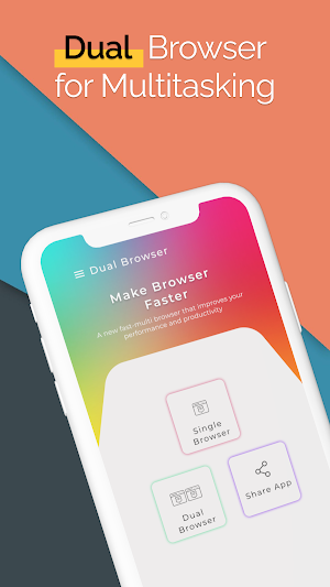 Dual Browser Multi Browser App Screenshot 1