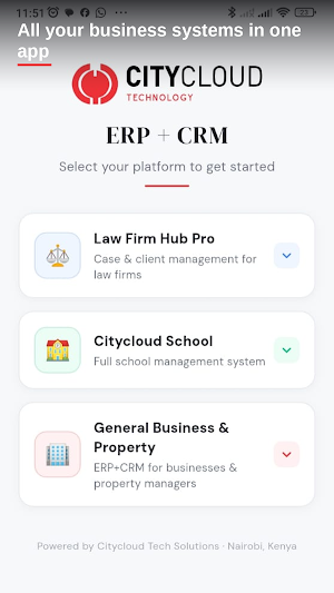 Citycloud ERP+CRM Screenshot 0