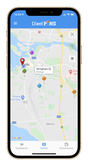 ClientPins Screenshot 1