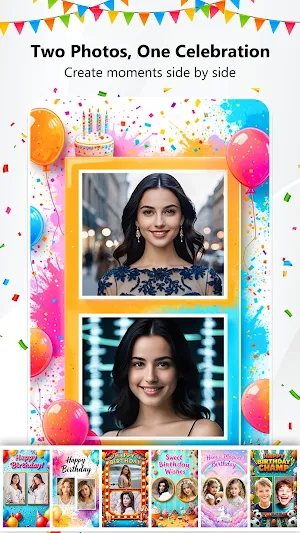 Happy Birthday Photo Frame Screenshot 1