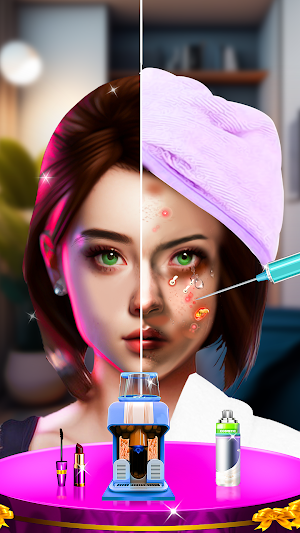 DIY Makeup ASMR Game For Girls Screenshot 1