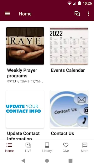 eecmn - Eth Evang Church MN Screenshot 0