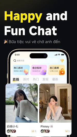 Capymeet: Live Stream Friends Screenshot 3