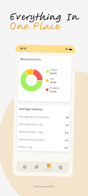 SugarNotes - Diabetes Logbook Screenshot 3