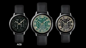 ZKinWatch Green Gold Dual Mode Screenshot 0