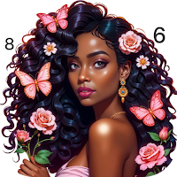 Melanin Poppin Color by Number