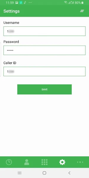 TeekTalk Dialer Screenshot 1