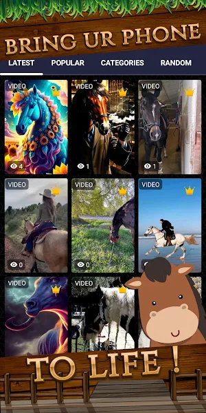 horse wallpaper Screenshot 1
