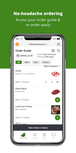 S&J Food Distributors Screenshot 0