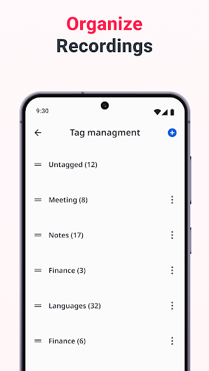Voice Recorder & Audio Editor Screenshot 2