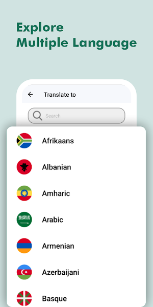 Talking Translator Language Screenshot 1