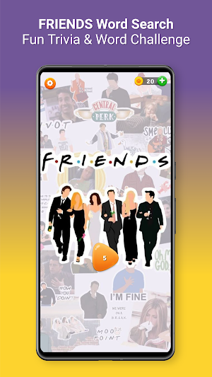 FRIENDS Word Search Screenshot 0