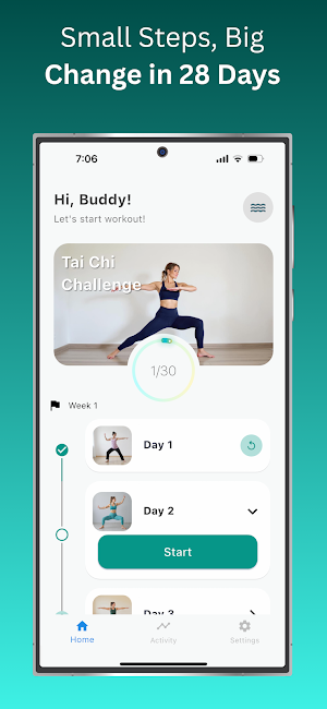 Tai Chi & Chair Yoga at Home Screenshot 3