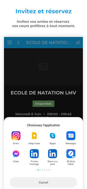Piscine LMV Screenshot 2