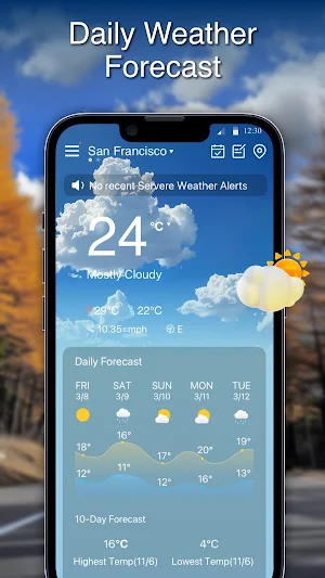 Nova Weather:Live Forecast Screenshot 1